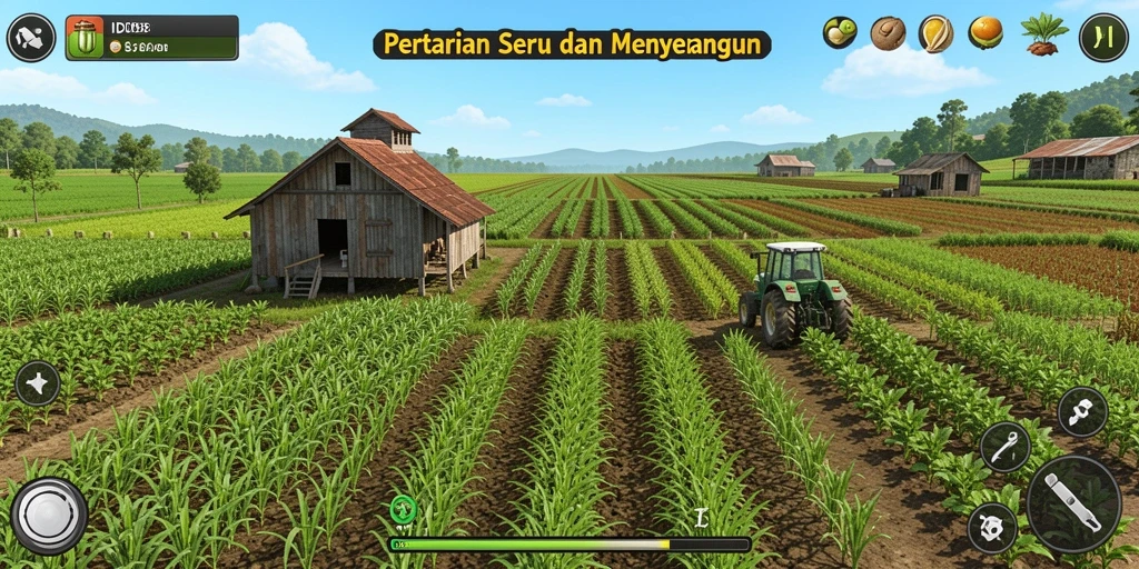 Gameplay menarik dari ID098 menunjukkan pertanian yang seru dan menantang.