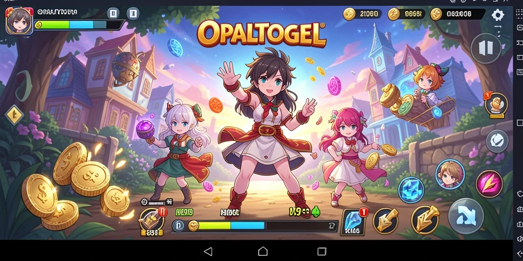 Tampilan mengesankan dari gameplay Anime di OPALTOGEL.