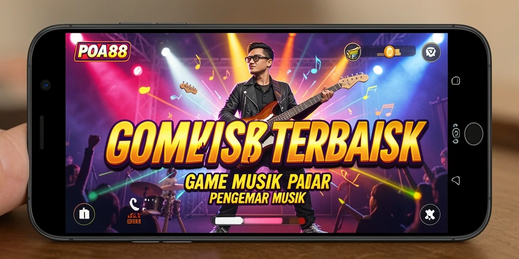 Tampilan menarik dari gameplay POA88 yang penuh musik.