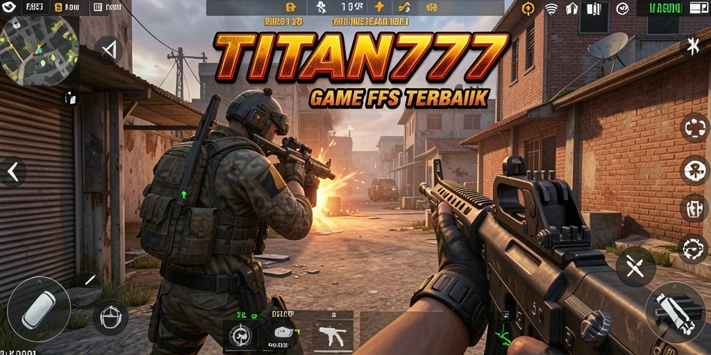 Screenshot gameplay menarik dari game FPS TITAN777.